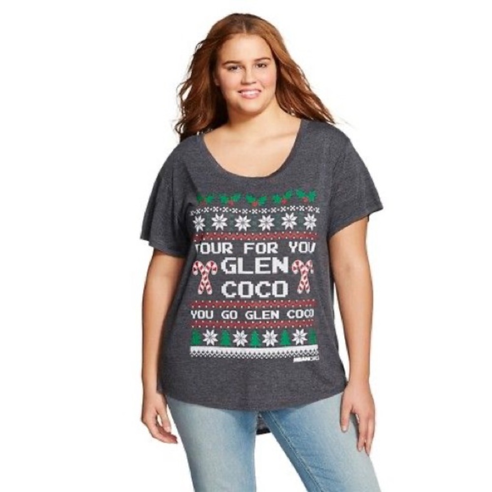 Mean Girls Glen Coco Holiday T-shirt - Picture 1 of 6